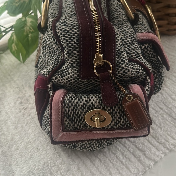 Coach Limited Edition Soho Tweed Satchel handbag, EUC - Picture 11 of 14